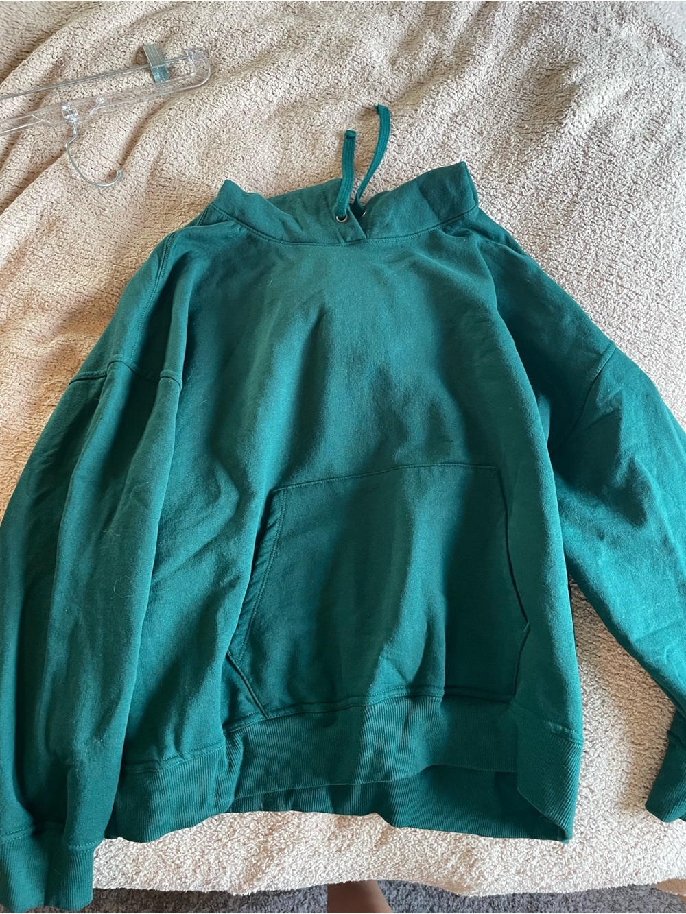 Champion Teal Green Oversized Hoodie for Women